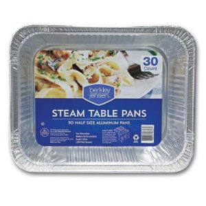 Bandejas De Aluminio Desechables Medianas 30 Pack