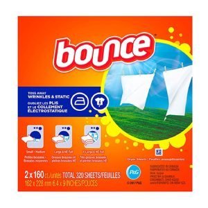 Hojas Suavizantes Antiarrugas Bounce 2 Pack / 320 Hojas