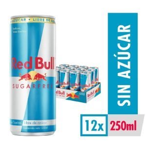 Red Bull Sin Azúcar 12 Pack / 250ML.