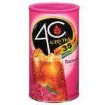 4C Mezcla De Té Frío Sabor a Frambuesa / 2.34 Kg