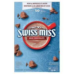 Mezcla de Chocolate Caliente Swiss Miss 50 Pack / 39g / 1.95 Kg