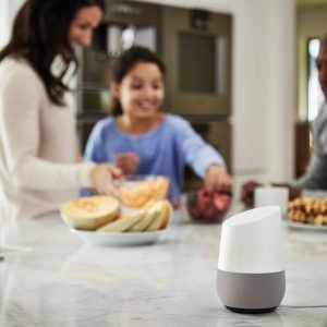 Asistente de Audio Inalámbrico Google Home, Blanco Gris - Imagen 4