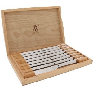 Juego De Cuchillos Zwilling Para Carne De Acero Inoxidable / 8 Piezas Con Estuche De Presentación - Imagen 2