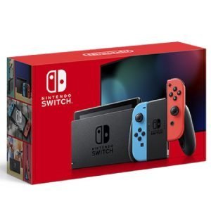 Nintendo Switch™ 32GB Memoria Interna / Joy-Con Azul Neón & Rojo Neón / Resolución 1080p / Sonido Envolvente / Cámara de Movimiento IR