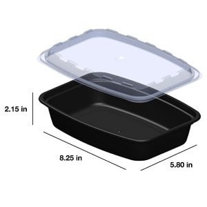 Envases Para Almacenamiento de Alimentos Snap Pak, 28 oz / 25 Pack - Imagen 3