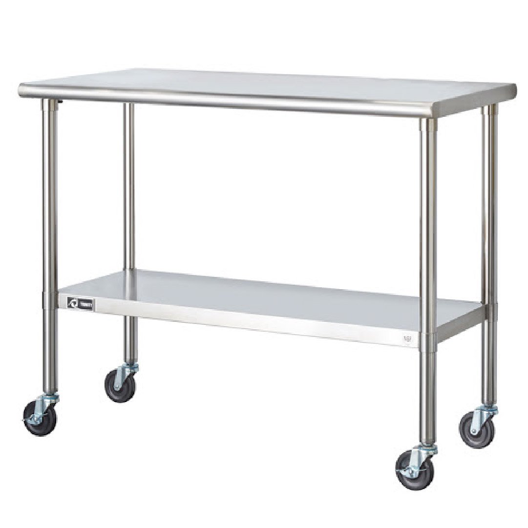 MESA-05 Mesa De Preparación De Acero Inoxidable 121.9 CM - Imagen 1