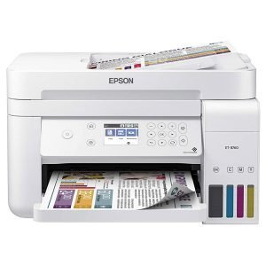 Impresora Multifuncional Epson ET-3760 Impresión Inalámbrica, Sin Cartucho, Con Escáner, Copiadora y Ethernet