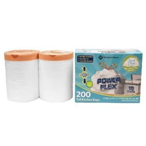 Bolsas de Basura Con Cinta de Amarre Member´s Mark, 200 Pack - Imagen 2