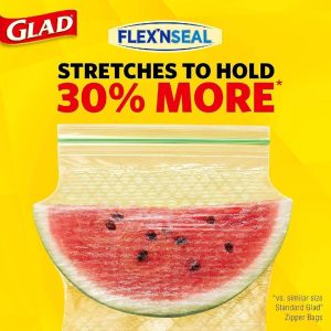 Bolsas De Almacenamiento Para Congelar Glad Flex´n Seal / 112 Pack - Imagen 2