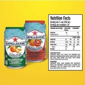 Agua Sanpellegrino Sabores Variados, 24 Pack / 330ml - Imagen 2