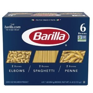 Pasta Barilla Variada, 6 Pack / 2.72Kg