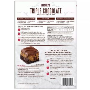 Hershey´s Mezcla De Brownie Triple Chocolate, 4 Pack / 567g / 2.26 Kg - Imagen 2