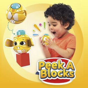 Bloques De Construcción Mega Bloks - Peek A Blocks De Fisher-Price / 35 Piezas / Niños 1+ - Imagen 3