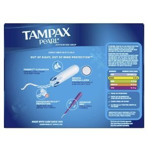 Tampones Tampax Pearl Super, Sin Perfume / 96 Pack - Imagen 4