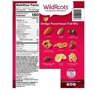 Frutos Secos Omega Powerhouse Trail Mix, Wildroots / 680g - Imagen 2