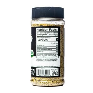 Condimento Orgánico Premium Kinder's / Ajo, Pimienta y Sal / 347g - Imagen 2