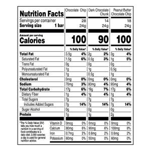 Barras De Granola Quaker Chewy 100% Integral, Sabores Variados / 60 Pack - Imagen 5