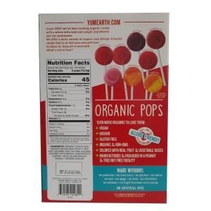 Chupetas Orgánicas YumEarth Sabores Surtidos / 100 Pack - Imagen 3