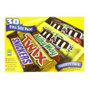 Chocolates Variados Full Size, 30 Pack