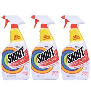 Spray Quita Manchas Shout Triple Acción 946 mL / 3 Pack