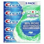 Crest Pasta Dental Completa Blanqueadora, 232gr / 5 Pack