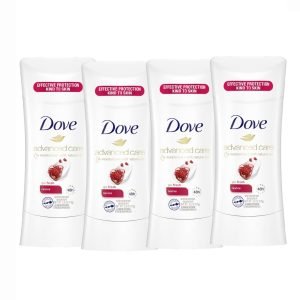 Desodorante En Barra Antitranspirante Cuidado Avanzado Go Fresh Revive, Dove 74g / 4 Pack