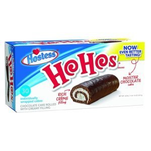 Rollos De Chocolate Rellenos De Crema Ho Hos, Hostess 851g / 30 Pack
