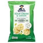 Quaker Crisps De Arroz  Sabor Crema De Cebolla / 86Gr.