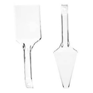 Set De Utensilios De Cocina Para Servir, Plástico Transparente / Caterer´s Corner / 2 Pack - Imagen 3