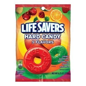 Caramelos Salvavidas 5 Sabores, 177g