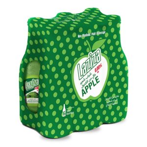 Bebida Sin Alcohol Sabor Manzana, Laziza / 6 Pack / 330 mL
