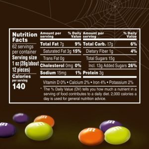 Chocolate Con Maní M&M'S Ghoul's Mix, 1.7 Kg - Imagen 2