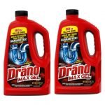 Drano  Gel Max Eliminador De Obstrucciones  Desagües | Ducha | Fregadero | 2 Pack
