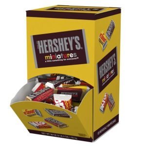 Chocolates Hershey´s Miniaturas Variados, 120 Pack / 1.02 Kg