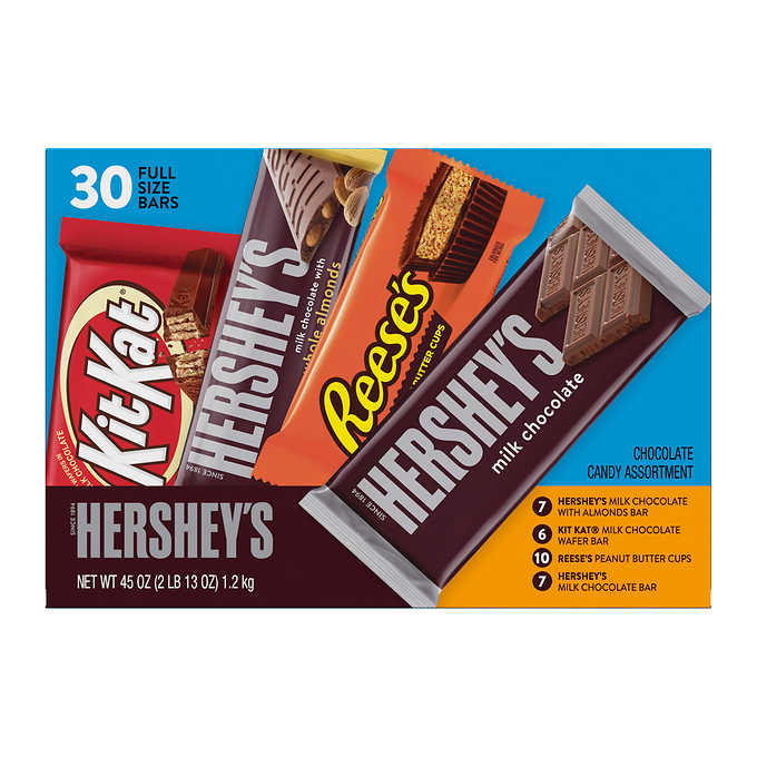 imageService-1 Chocolates Variados Hershey's Full Size / 30 Pack / 1.27 Kg Total - Imagen 1