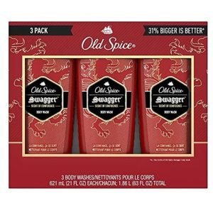 Gel De Ducha Para Caballero Swagger, Old Spice / 3 Pack / 621 mL