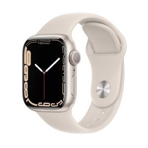 Reloj Apple Watch Serie 7 GPS, 41mm Aluminum / Correa Deportiva Starlight
