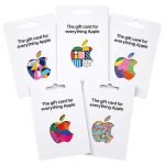 Tarjetas Apple iTunes - App Store, iTunes, iPhone, iPad, Airpods, Macbook, Apple Music, Apple TV, Accesorios y Más - De $20 a $1000