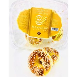 Roscas De Datil Mamool Con Ajonjolí, Hassoon Bakery / 283.5g