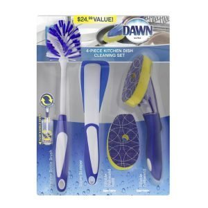 Set De Limpieza De Platos De Cocina, Dawn Ultra / 4 Piezas