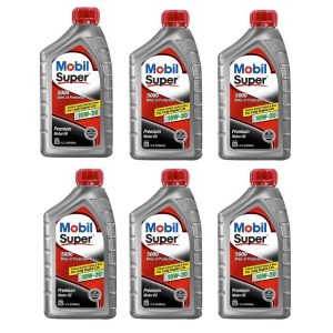 Aceite De Motor 5000 10W-30 Semi Sintético, Mobil Super / 6 Pack / 946mL - Imagen 2
