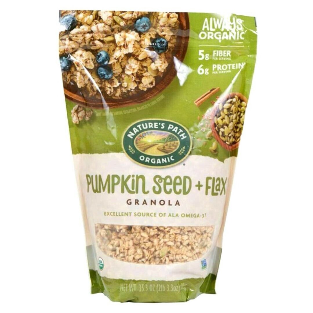 Untitled (28) Granola Semilla De Auyama Orgánica + Linaza / Nature's Path / 1Kg - Imagen 1