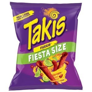 Chips De Tortilla Picante, Takis Fuego Tamaño Fiesta, 567g