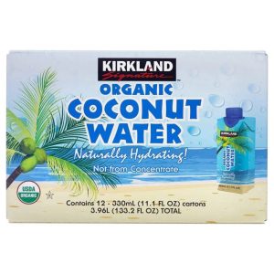 Agua De Coco Orgánica, Kirkland / 12 Pack / 330 mL