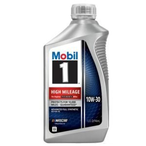 Aceite de Motor Sintético Mobil 1 High Mileage 10W-30 / 6 Pack 946ml