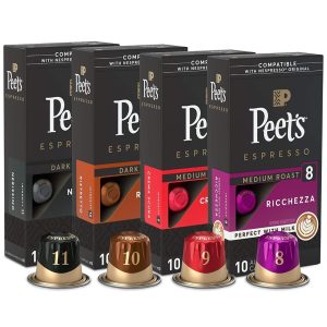 Capsulas De Café Espresso, Peet´s / 10 Pack