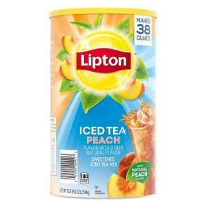 Mezcla De Té Lipton Ice De Durazno, 2.54Kg