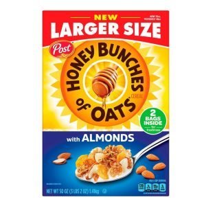 Cereal Con Almendras Post Honey Bunches Of Oats / 2 Pack / 1.41 Kg