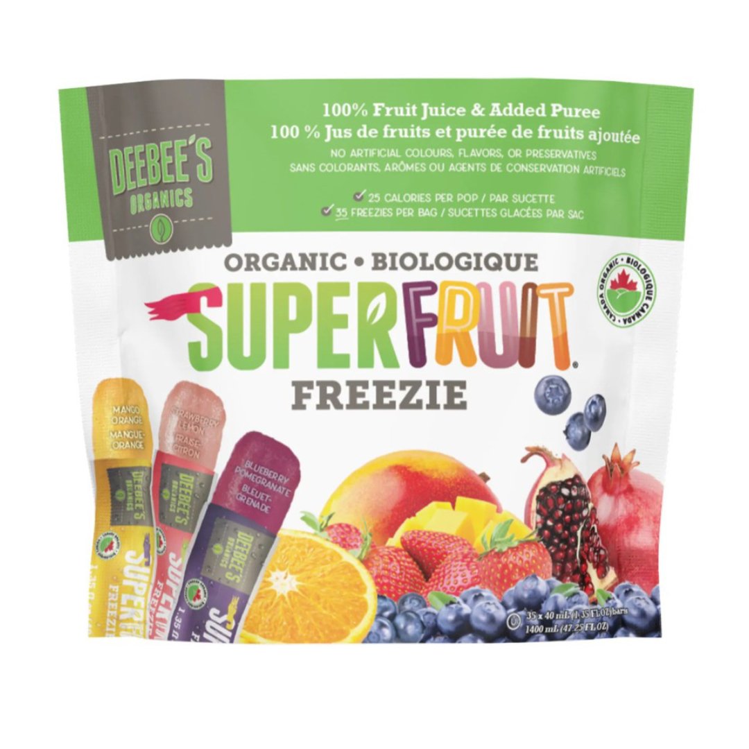 Project 17 (46) Bambinos Orgánicos 100% Jugo De Fruta Sabores Variados, Deebee's Organics / 35 Pack / 40 mL - Imagen 1