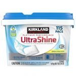 Kirkland Signature  Detergente En Pastillas Para Lavaplatos Automático / 115 Pack / 1.61 Kg
